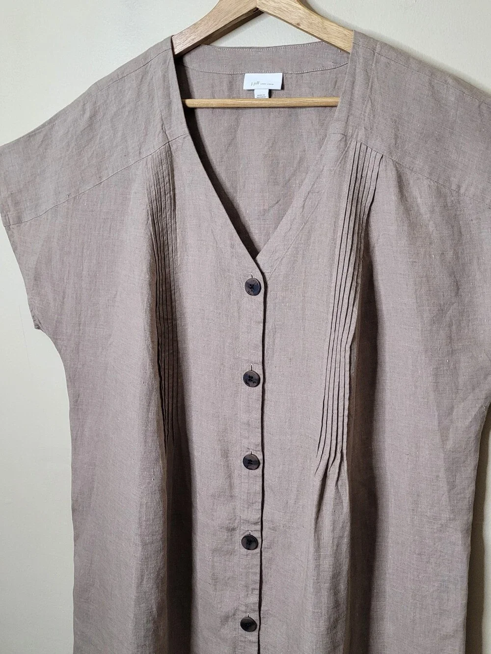J. Jill Love Linen Tunic Dress - Picture 4 of 8